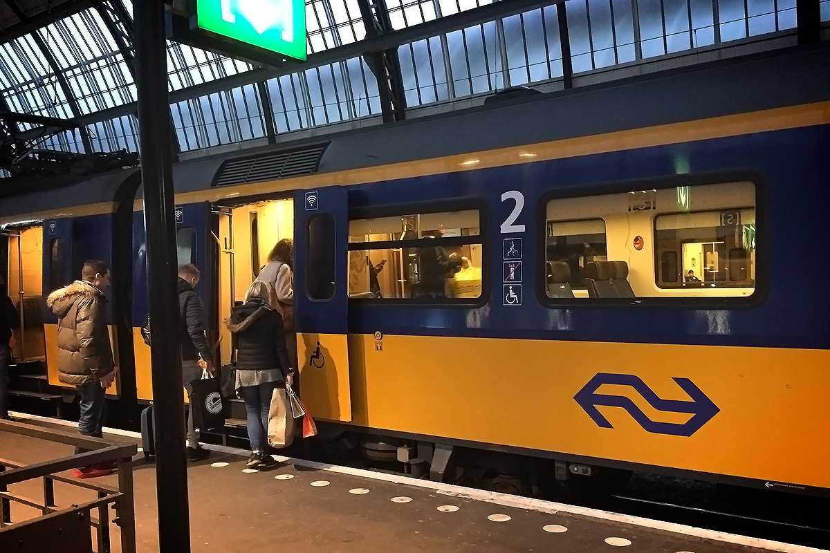 アムステルダムの駅２